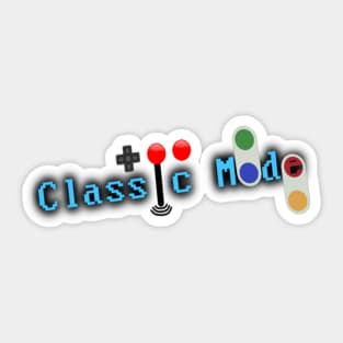 Classic Mode Logo Sticker